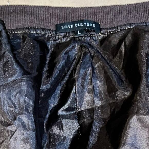 Lpve Culture faux fur leopard animal print zipper jacket size Large Like New - Picture 6 of 10